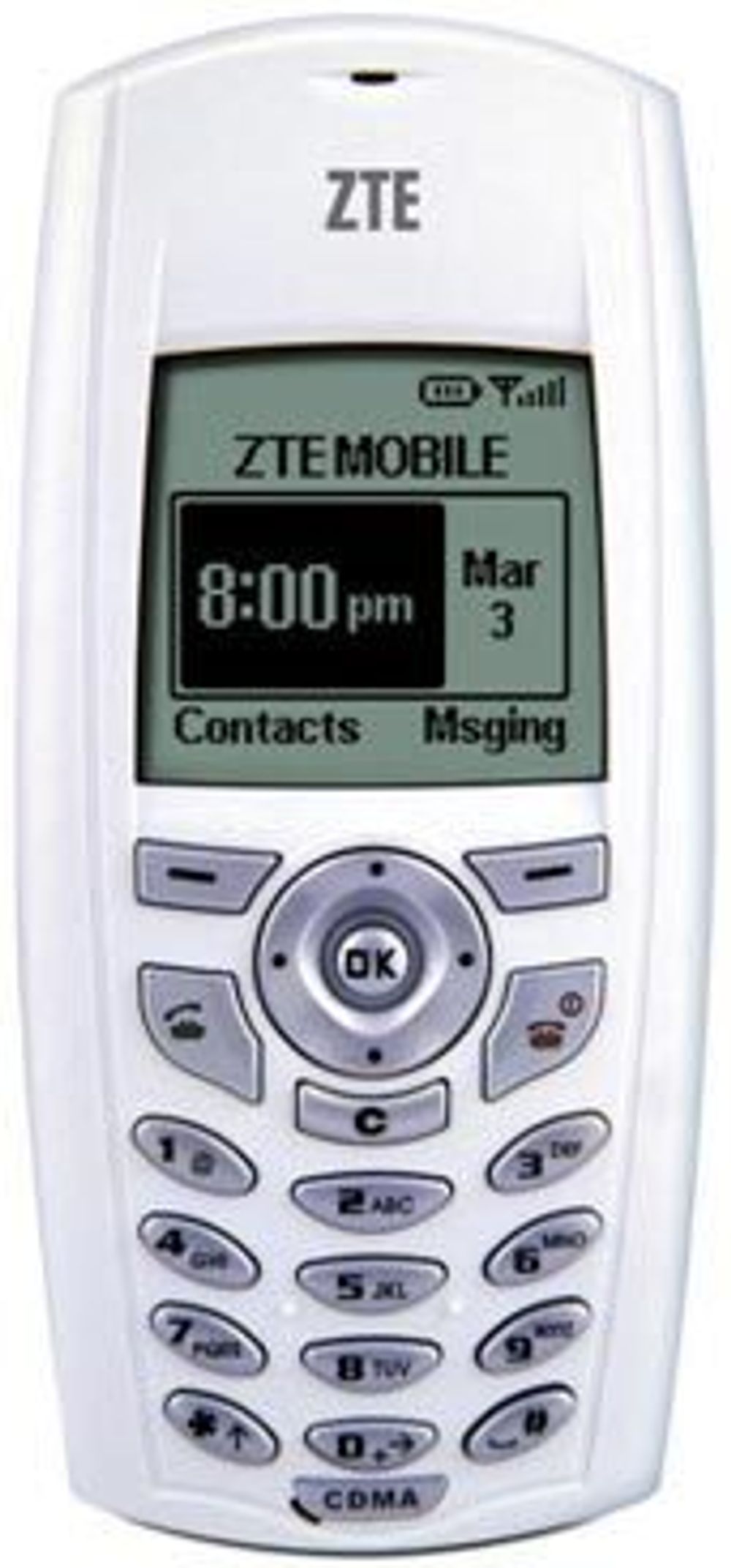 Slike CDMA-telefoner har ZTE i sitt produktsortiment, som Nordisk Mobiltelefoni skal samarbeide med.