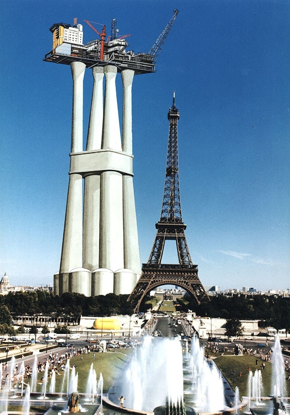 STOR: Troll A sammenliknet med Eiffeltårnet i Paris.