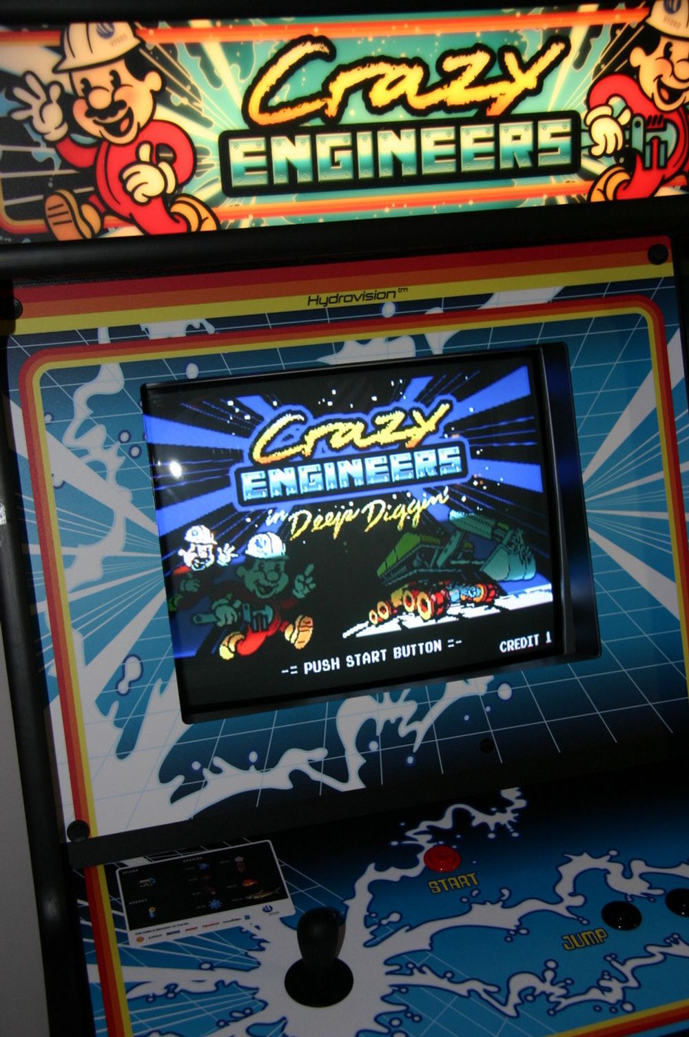 RETRO: Back to basics med «Crazy Engineers», på en spilleautomat av den gode gamle sorten.