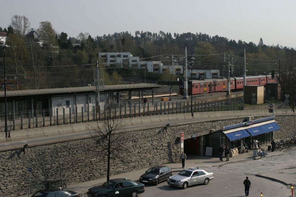 FERDIG I 2009: Nye Lysaker stasjon skal være ferdig i 2009.