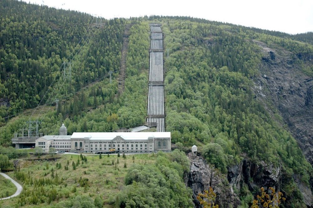 VERDEN KRAFTIGSTE: Da Vemork kraftstasjon var ferdig bygget var dette verdens største kraftasjon.