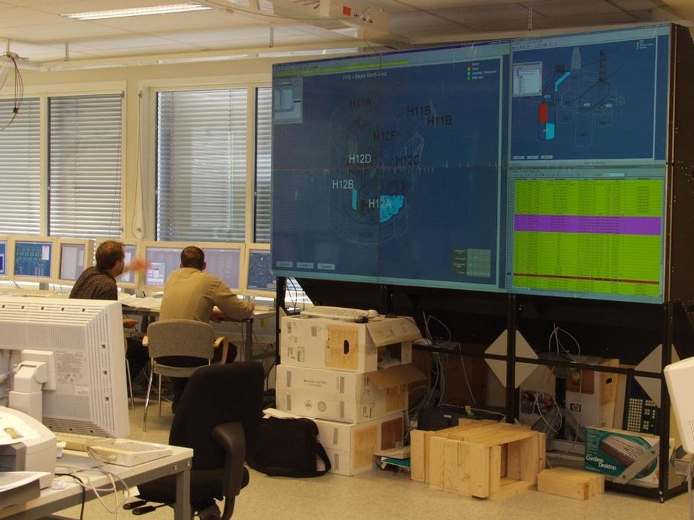 MER ARBEID: Kontroll- og reguleringssystemene på Statfjord skal oppgraderes tilsvarende installasjonen på Heidrun (bildet).