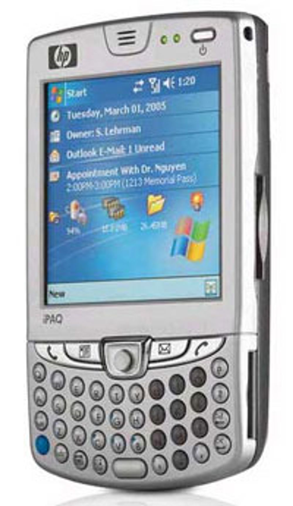 HP er nykommere på mobiltelefon, men skjønner seg på teknologi. Denne telefonen har til og med EDGE.