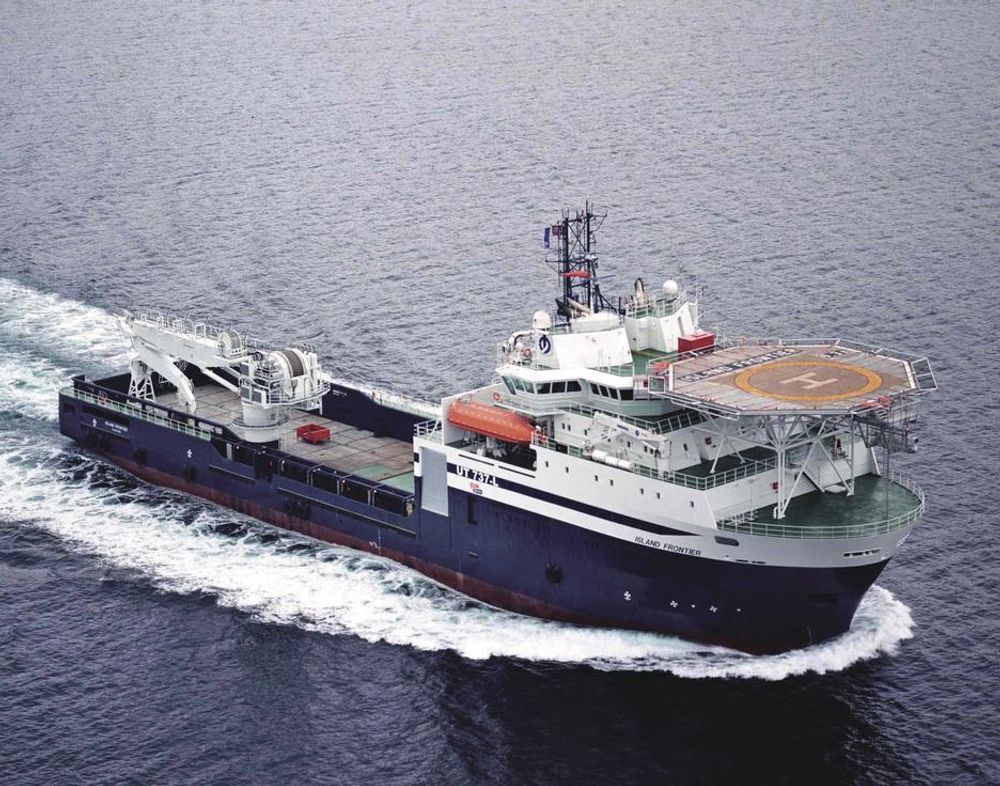 ISLAND FRONTIER: Aker Yards har bygget dette skipet for Island Offshore tidligere. Den er av typen UT737.