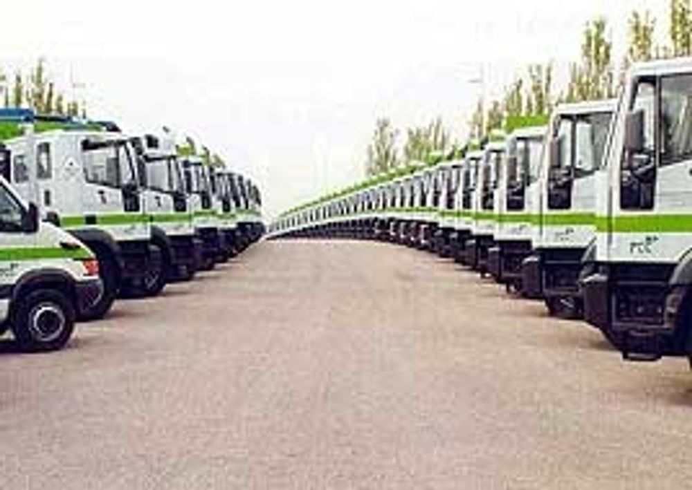 GÅR PÅ GASS: Iveco har som første lastebilfabrikk fått en kjempekontrakt på bygging av spesialiserte gassbiler for avfallshåndtering i storbymiljø. FOTO: IVECO