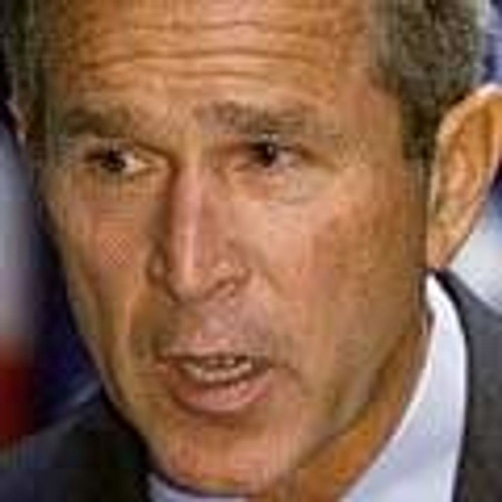 President Bush er sannsynligvis godt betalt. Om han er egoist, vet ikke vi.