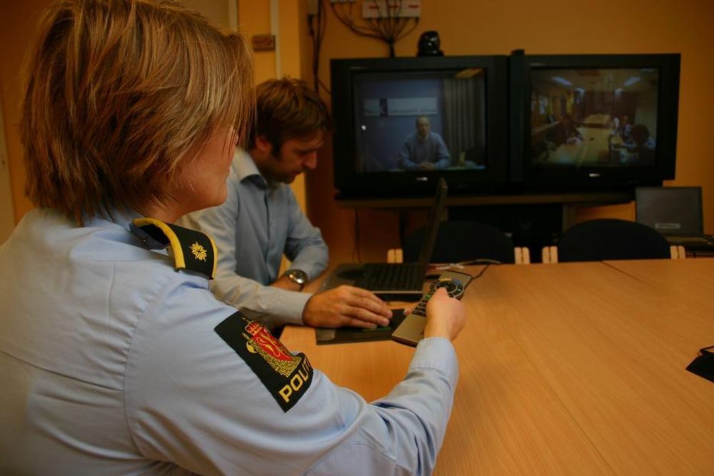 NSKER FLERE: Politiet i Oslo mener at de kunne ha spart betydelige summer hvis bruken av  videokonferanse ble mer utbredt.