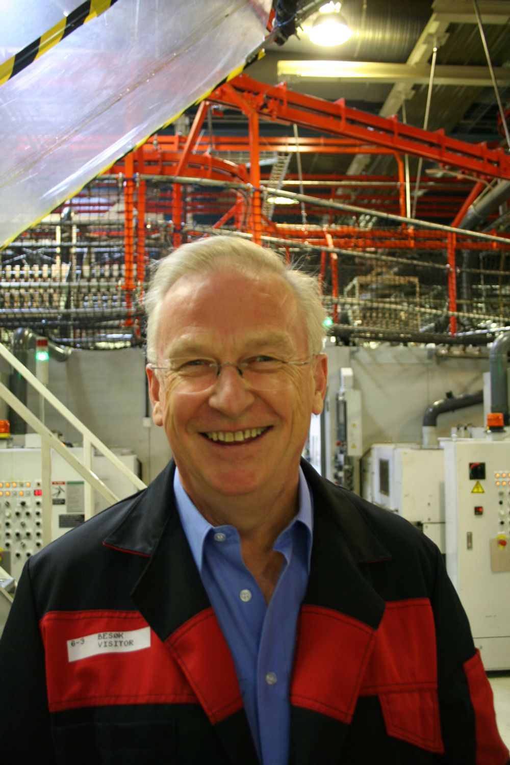 Viseadministrerende direktør Leif Bronken i Raufoss Technology