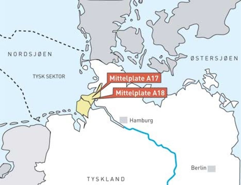 NASJONALPARK: Mittelplate ligger i et sårbart område som er vernet. Siden RWE Dea var der før vernevedtaket, kan de holde på til oljen er tømt.