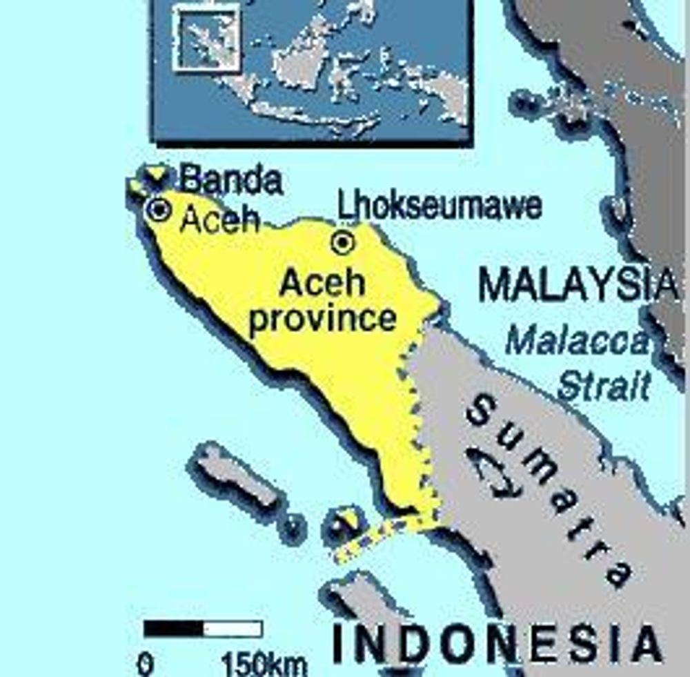 Vestkysten av Sumatra og Aceh-provinsen lå nærmest jordskjelvets episenter og ble skadet både av skjelvet og av den påfølgende flodbølgen (Tsunami).