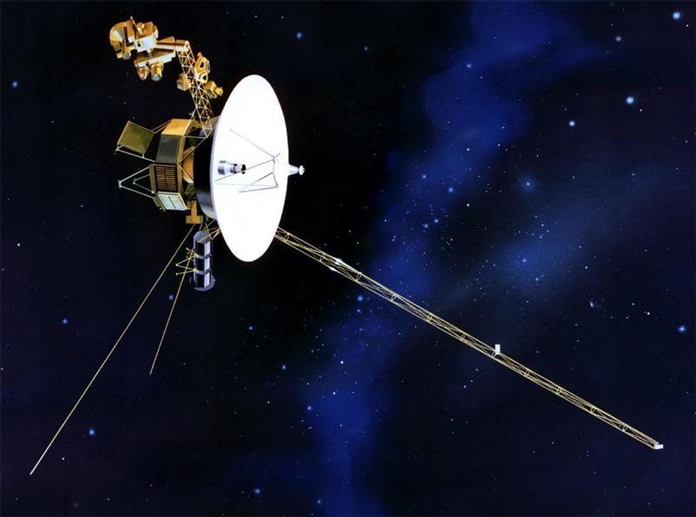 28 ÅR: Så lang tid har Voyager 1 vært ute i rommet - og er nå helt på kanten av verden.