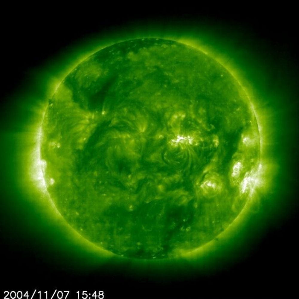 GRØNN KRAFT: Europeiske forskere går sammen om å utvikle energiløsninger basert på solens varme stråler. Forskningen skal konsentrere seg om å finne lagringsmetoder for energien.FOTO: NASA/SOHO