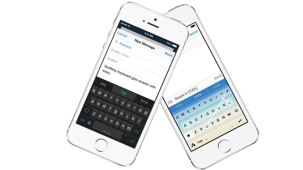 Swiftkey og Swype er nå tilgjengelig med norsk språk til iPhone og iPad. 