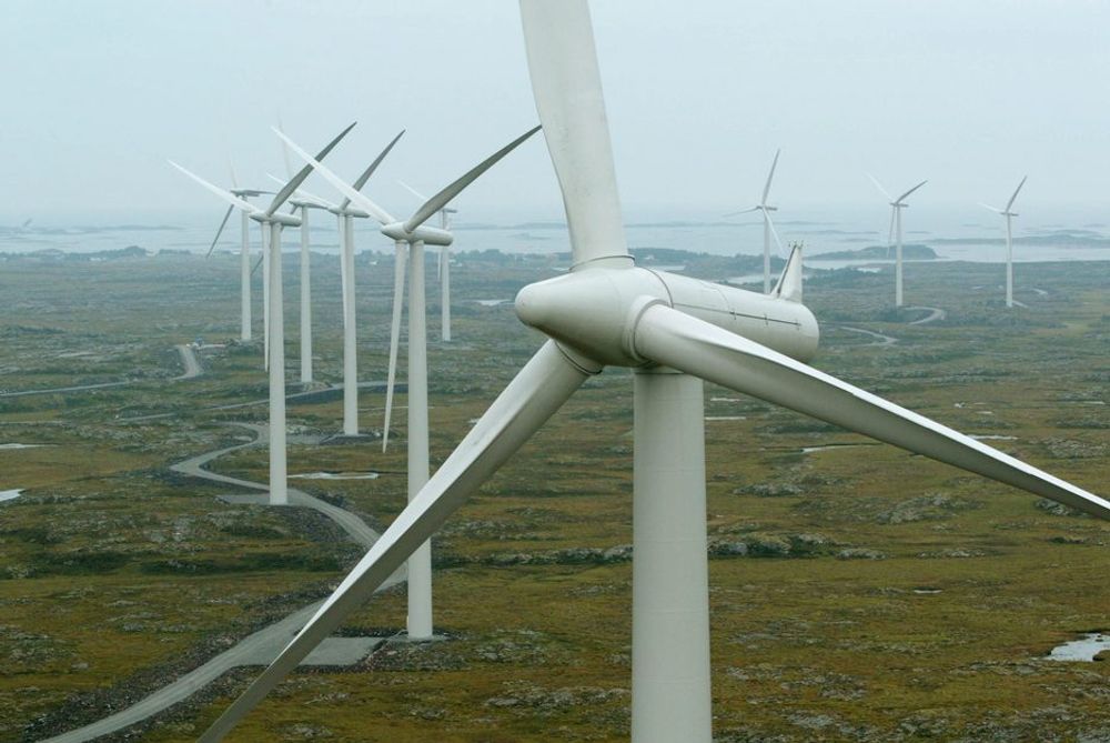 Teknologiutvikling: Antall fullasttimer ved norske vindkraftverk har økt de siste årene årene etter hvert som både teknologien og kunnskapsnivået i bransjen har utviklet seg, ifølge NVE.