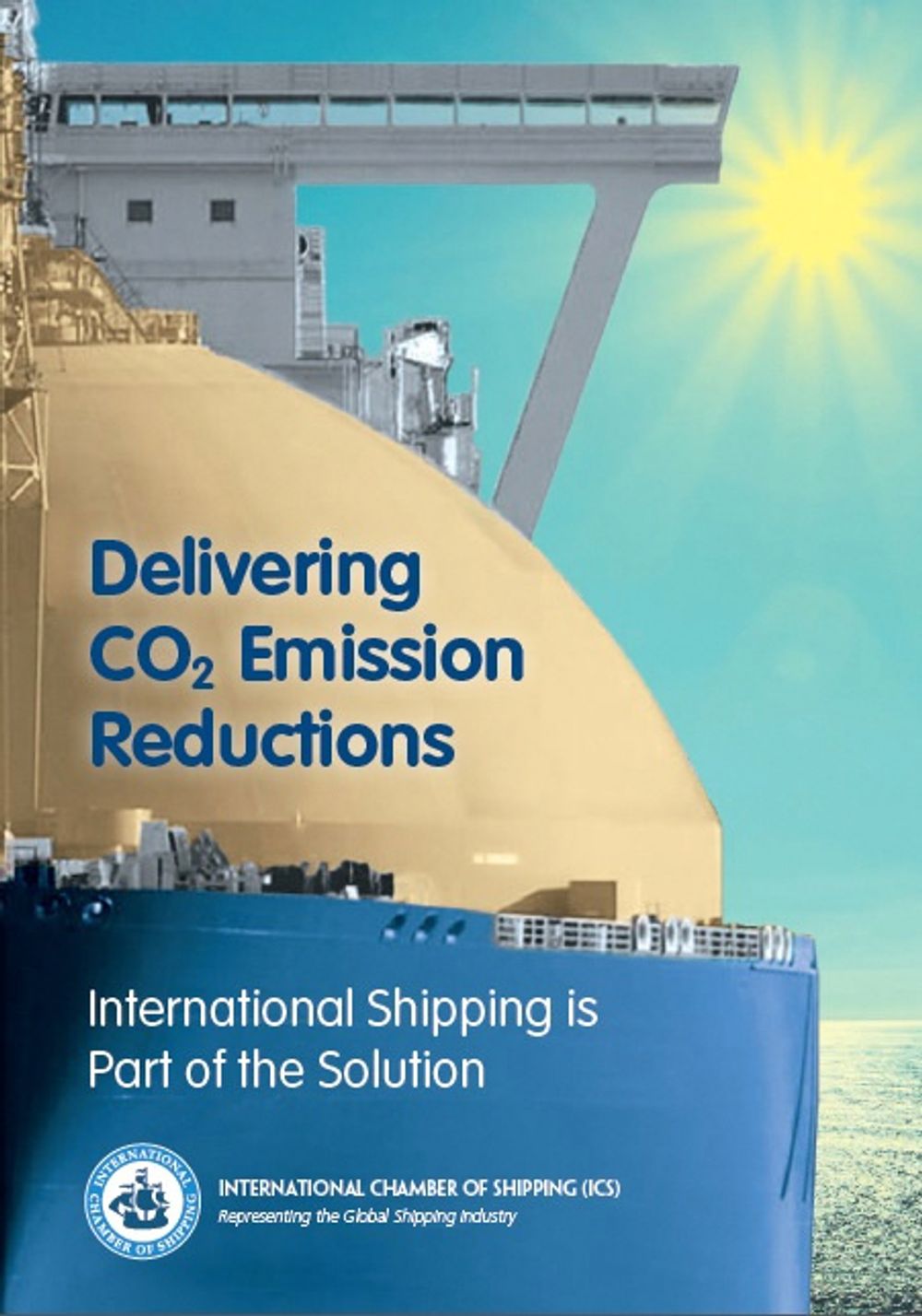 Egenmelding. Shipping har redusert CO2-utslipp med over 10 prosent siden 2007. International Chamber of Shipping (ICS) representerer 37 nasjonale rederiforeninger som i sin tur omfatter 80 prosent av den kommersielle flåten. De vil ikke ha CO2-pålegg fra FNs klimatoppmøte og har laget en rapport som friskmelder næringen. 