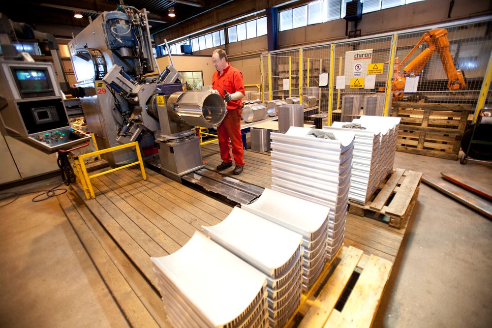 Sapa Magnor leverer ekstruderte aluminiumsdeler til mange kunder i forskjellige bransjer. 