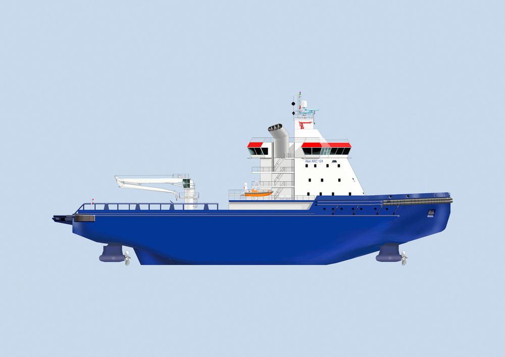 Isbryteren Aker Arc 124 skal bygges ved Vyborg Shipyard for FSUE Atomflot og skal assistere LNG-tankere ved Sabetta havn ved Jamal-halvøya i Sibir. 