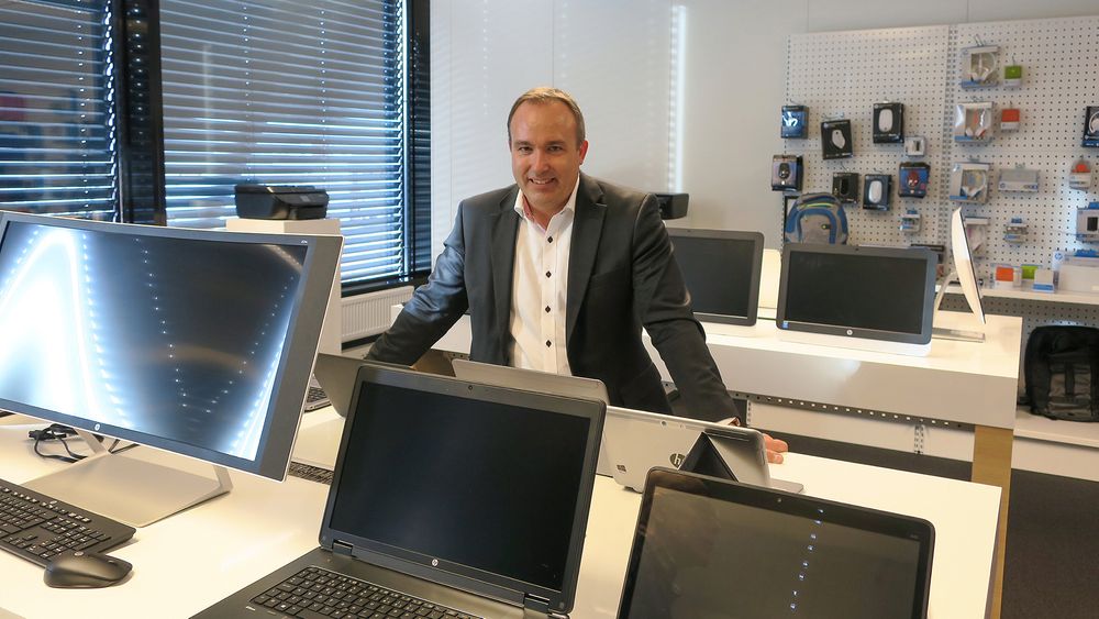 Nr 1: Verner Hølleland skal lede nye HP Norge som er nummer en i de fleste produktkategorine selskapet får ansvar for.                                
