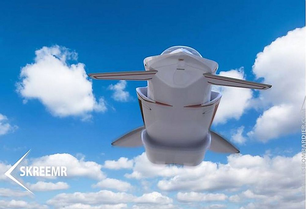 Skreemr-flyet vil ha en scramjet-motor, fire vinger og kunne nå en hastighet på hele Mach 10. 