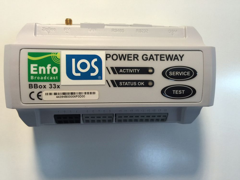 Dette er boksen LOS Energys kunder får installert for å automatisk kunne redusere sitt strømforbruk når det er behov for det i strømnettet.