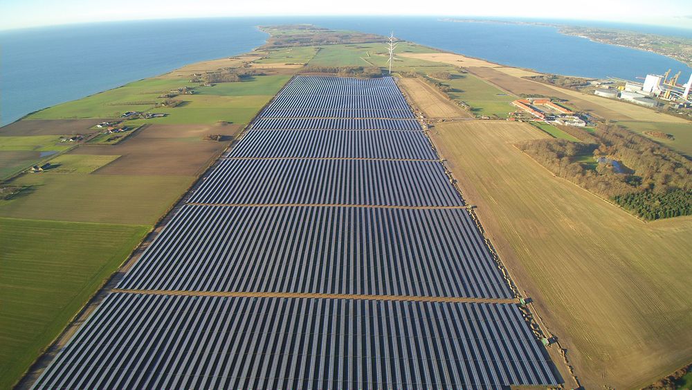 Skandinavias største solcelleanlegg åpnet rett før jul på Sjælland i Danmark. 