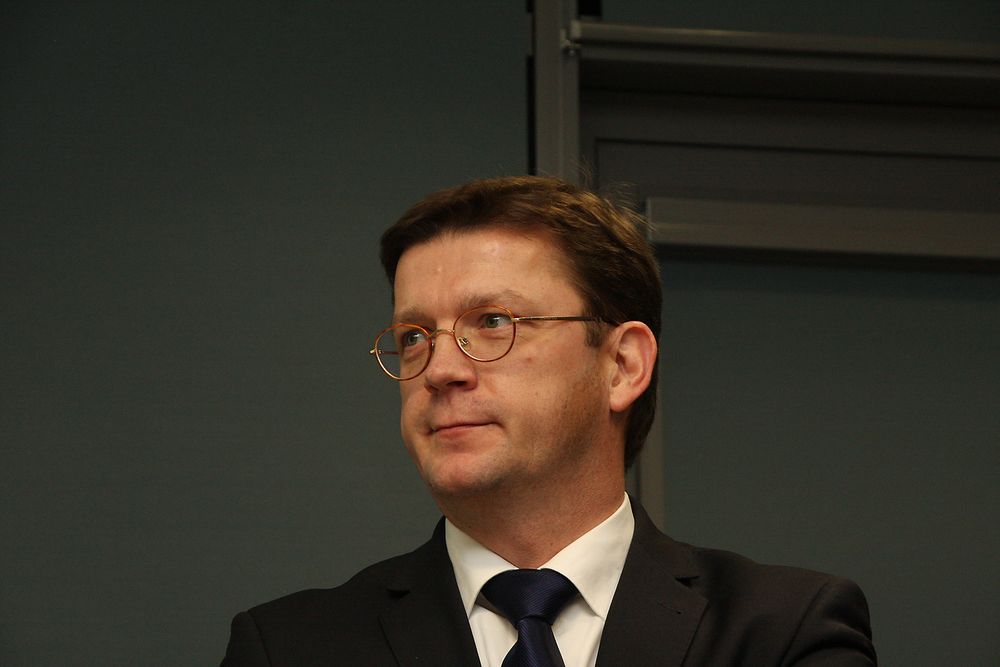 Administrerende direktør Georg Ehremann i det relativt nystiftede Maritim LNG Platform i Tyskland. Han ser med beundring til Norge. 