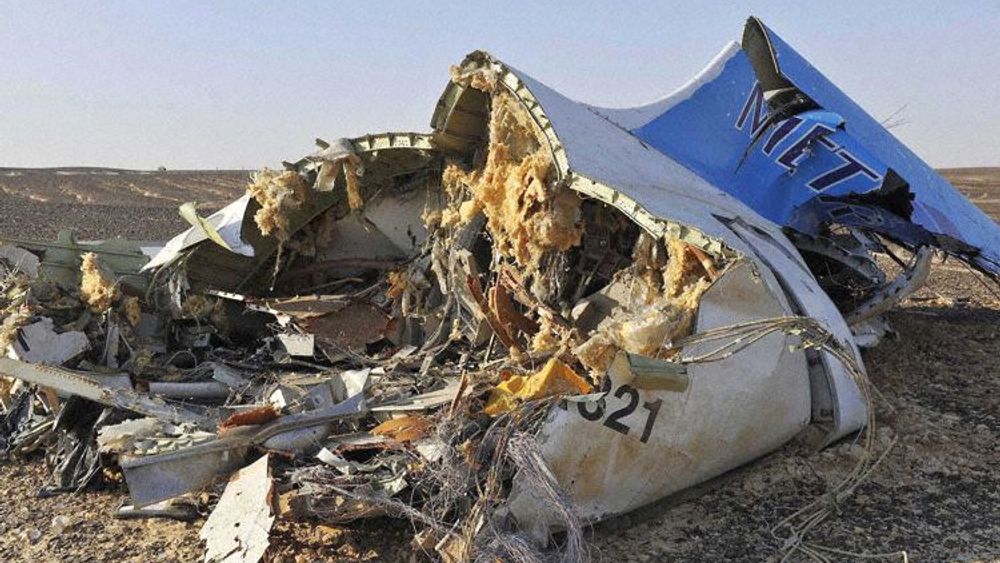 Restene av A321-flyet fra Metrojet som styrtet i Egypt for litt over to måneder siden. 
