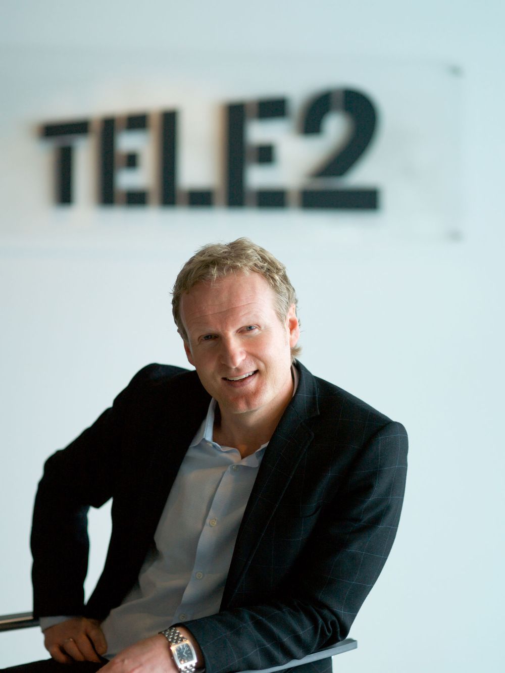Administrerende direktør Haakon Dyrnes i Tele2 Norge.