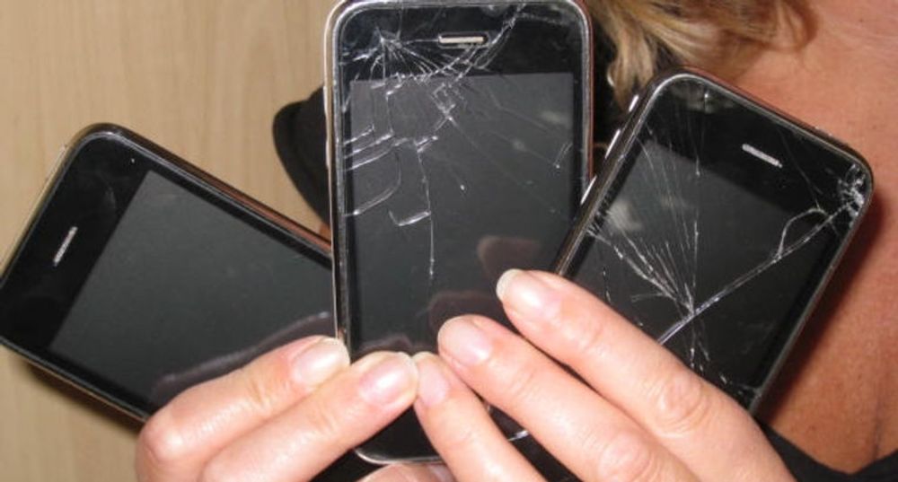 If skadeforsikring melder om flere ødelagte iPhone enn alle andre mobilmerker til sammen. (Foto: If)