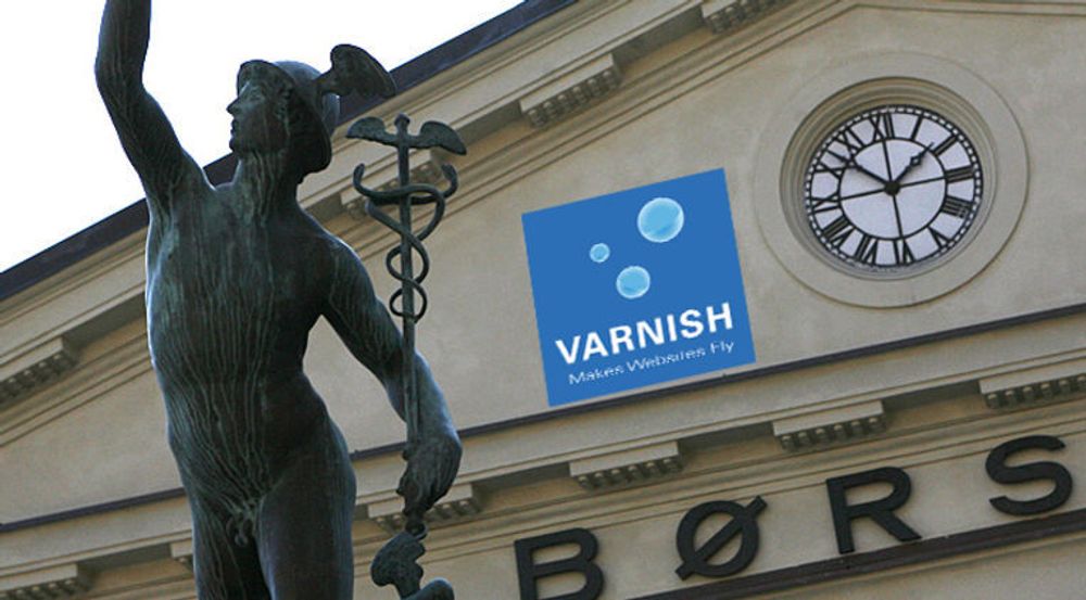 Oslo Børs er blant referansekundene til Varnish, i tillegg til blant annet Facebook, BBC og New York Times.