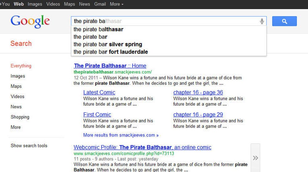Google Search nevner ikke lenger "The Pirate Bay" blant forslagene når man skriver i søkefeltet til tjenesten.