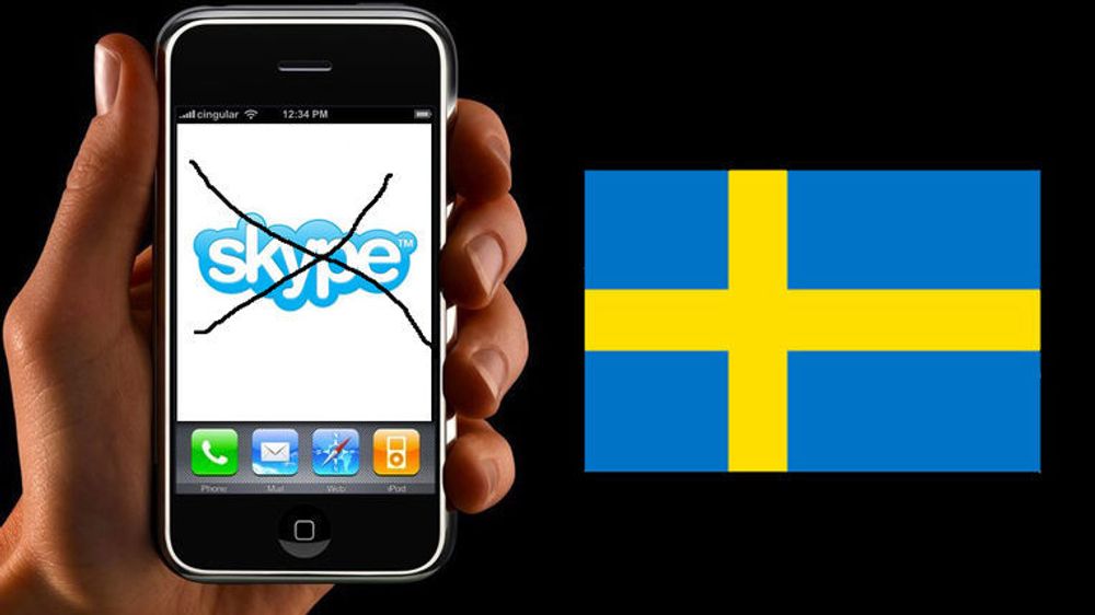 Bruk av Skype på mobiler kan bli begrenset over svenske mobilnett, dersom svenske mobiloperatører får det som de vil.