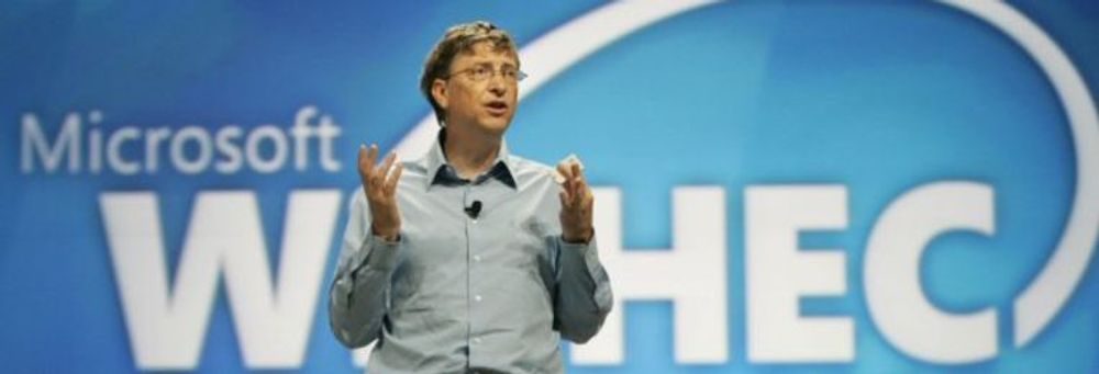 Bill Gates går av 1. juli.