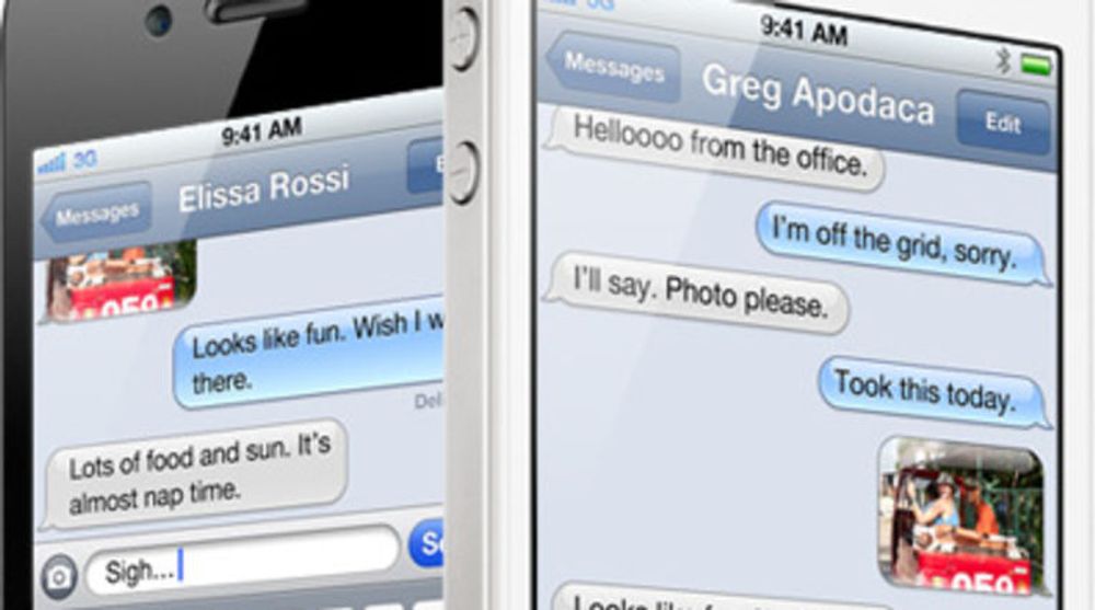 SMS-meldinger bør håndteres med forsiktighet på enheter med iOS: