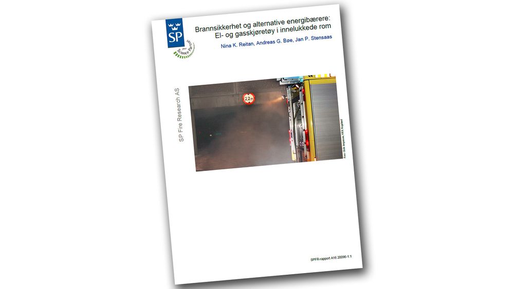 SP Fire Research har laget en rapport  om parkering av el-og gassbiler i parkeringskjellere på oppdrag fra Difi.