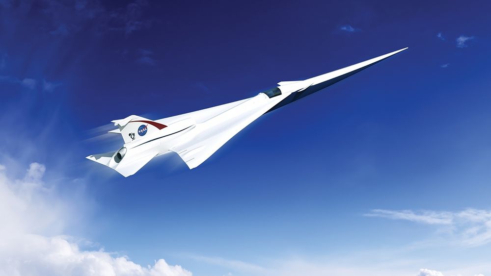 Et tidlig designutkast på et supersonisk, men stillegående, passasjerfly. Nå har LM fått oppdraget med å ferdigstille den grunnleggende designen.