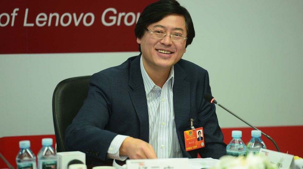 RAUS: Toppsjef Yang Yuanqing i Lenovo gir bort bonusen sin til ansatte.