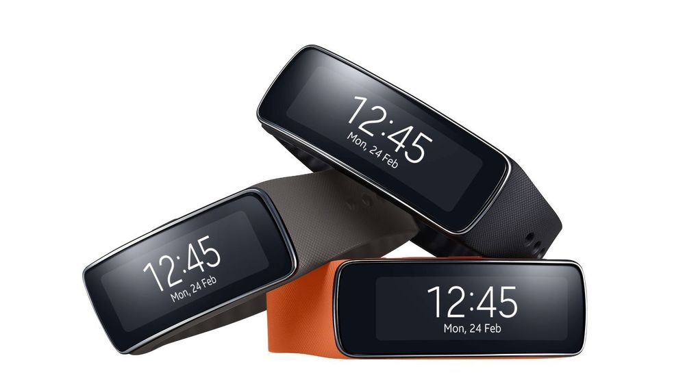 Microsofts smartklokke skal være fokusert på helse. På bildet en helseorientert klokke fra Samsung.