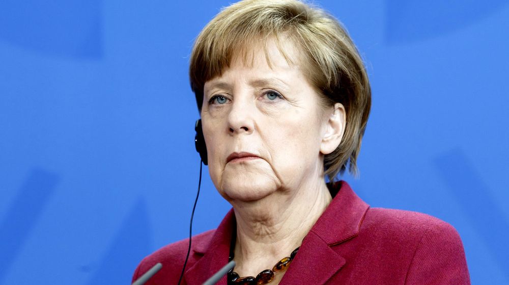VRAKER: Forbundskansler Angela Merkel og den tyske regjeringen har kansellert en kontrakt med amerikanske Verizon.