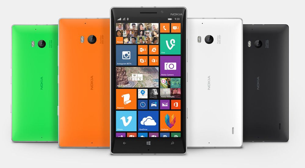 I likhet med de fleste Nokia-mobiler kommer også 930 i mange farger.