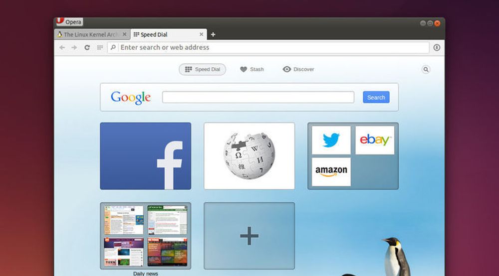 Utviklerversjon av Opera til Linux kan testes.