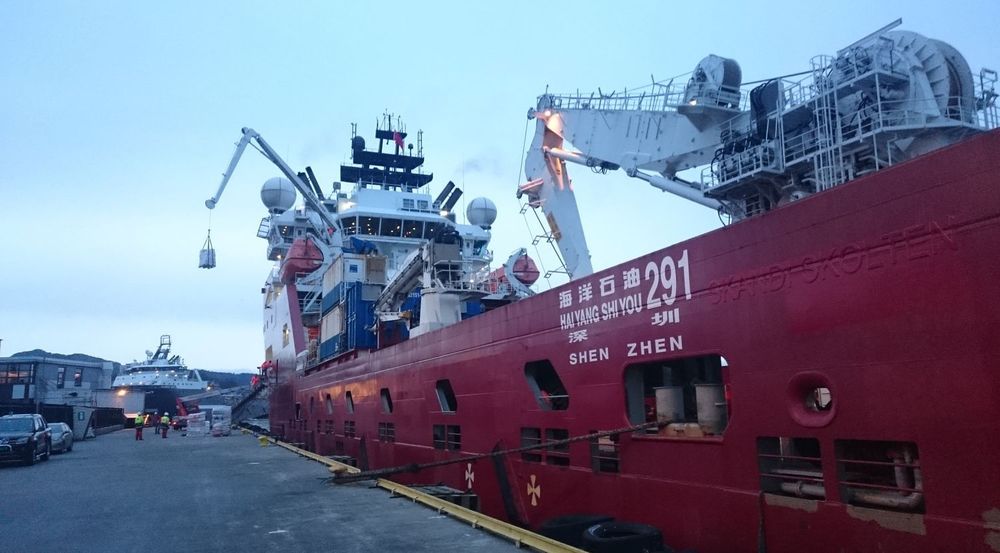Den kinesiske oljegiganten CNOOC valgte lille Unisea for å ta unna papirmølla i sin satsing på avanserte subsea serviceskip. 