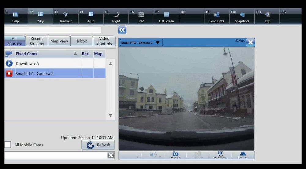 Motorola Solutions tilbyr dette bildet som eksempel på bruk av video i nødnettet.