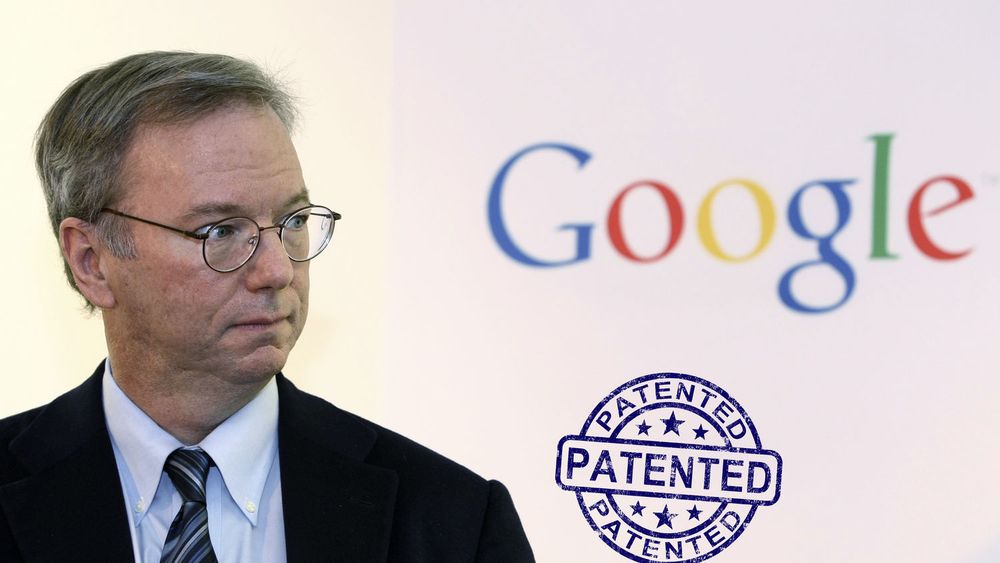 Eric Schmidt og Google sliter med søksmål fra flere patenttroll for tiden.