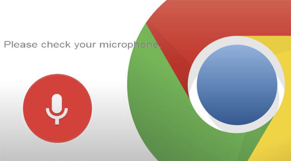 Talegjenkjenning i Chrome kan være en sikkerhetsrisiko, men det avhenger av at brukeren er uforsiktig.