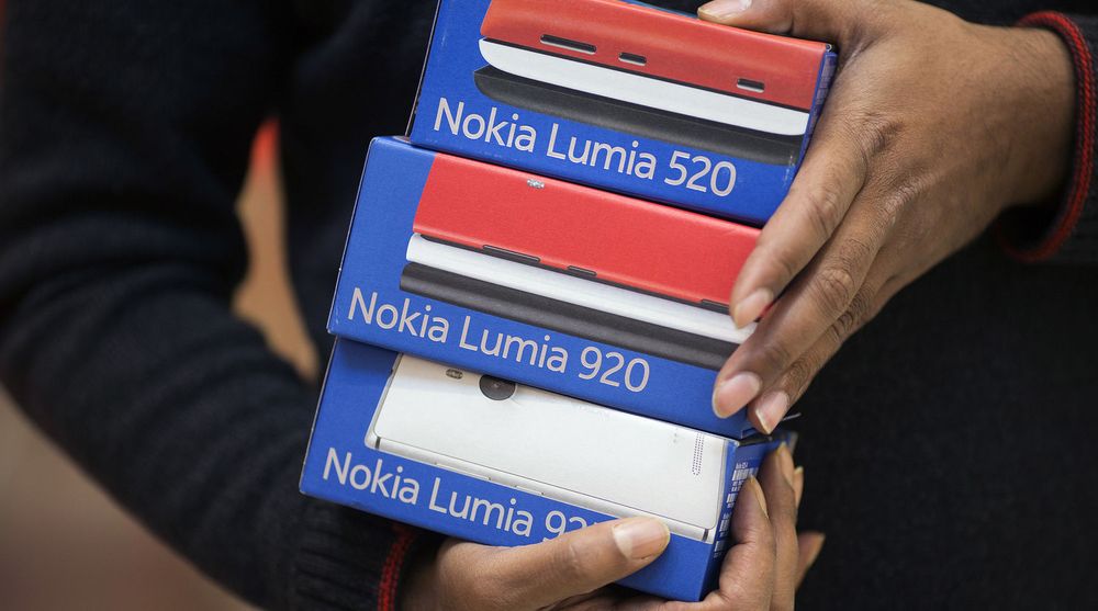 Mange Lumia-telefoner forble trolig usolgte i forrige kvartal, etter at etterspørselen falt med nesten sju prosent.