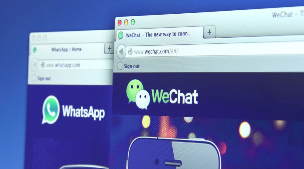Kinesiske WeChat er en av verdens mest brukte lymmeldingsapper og konkurrerer blant annet mot Facebook-eide WhatsApp.