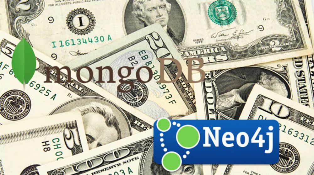 Investorer spytter store penger inn i både MongoDB og Neo4j.