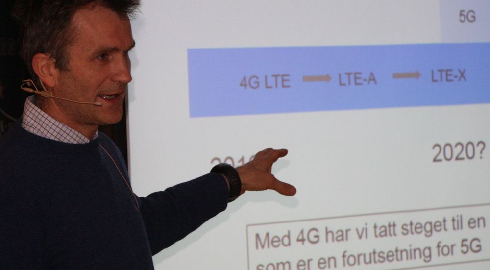 Teknisk arkitekt Petter Aglen hos Telenor Norge mener såkalt smart bruk av mobile bredbåndsressurser er realistisk.