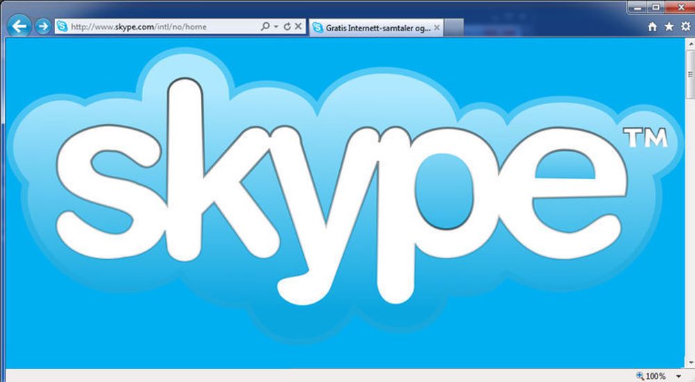 Skype i nettleseren er ikke noe nytt. Men det avhenger at en plugin er installert.